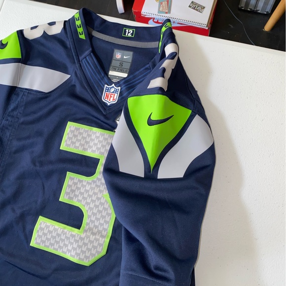 Seattle Seahawks Super Bowl XLIX #3 Russell Wilson NFL On Field Jersey | Size S - Picture 13 of 16